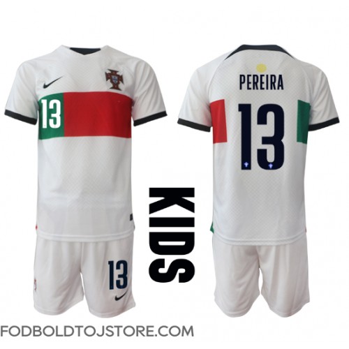 Portugal Danilo Pereira #13 Udebanesæt Børn VM 2022 Kortærmet (+ Korte bukser)